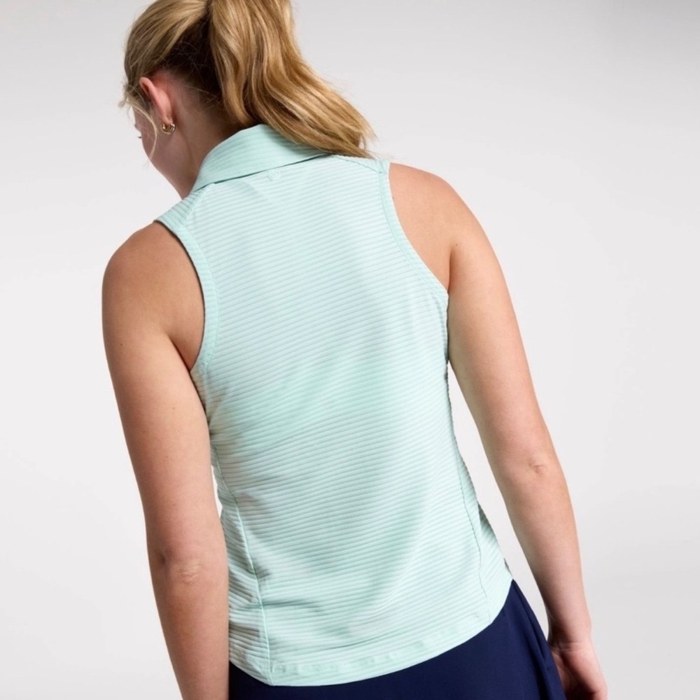 NWT Calia Renew Sleeveless Polo | Pistachio Mint | Size XS - Picture 2 of 6